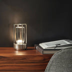 Wireless Waterproof Table Lamp | Touch-Sensitive, Adjustable Brightness & Ideal for Home Decor
