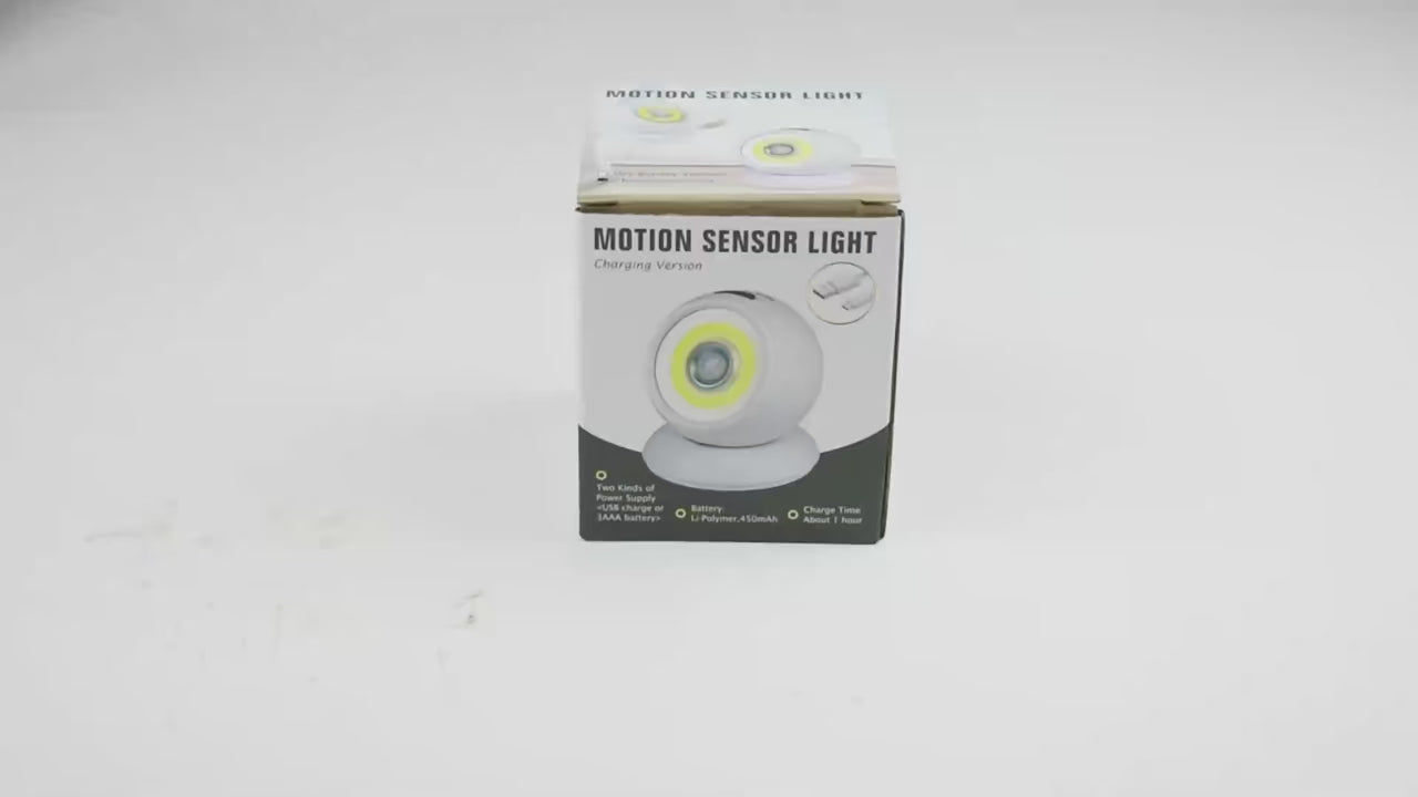 Battery Operated Outdoor Security Light with Motion Sensor – Waterproof LED Light for Garden & Driveway | 450 Lumens