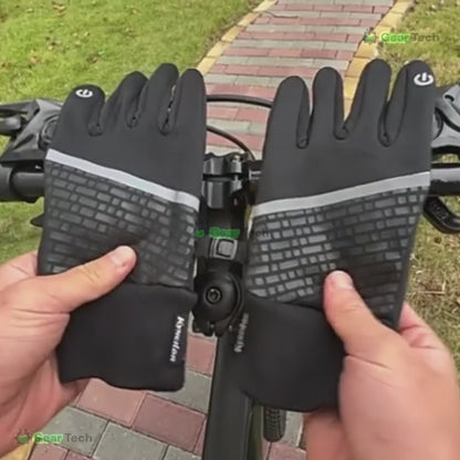 Thermal Waterproof Work Gloves – Durable Non-Slip Winter Gloves with Touchscreen for Outdoor Work UK