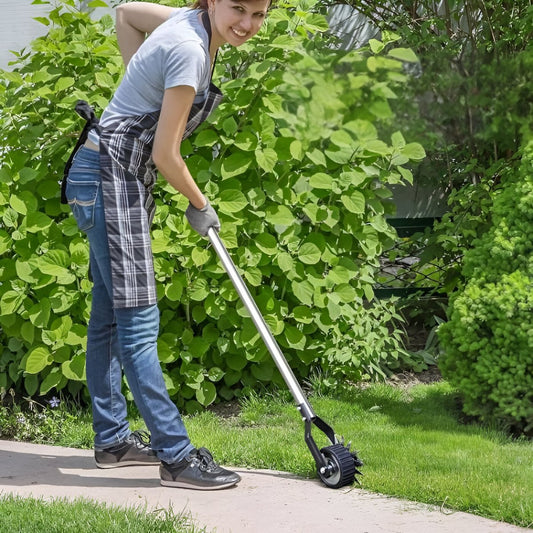 Lawn Edger | Adjustable Length, Ergonomic Design & Ideal for Homeowners and Garden Enthusiasts