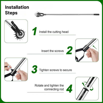 Lawn Edger | Adjustable Length, Ergonomic Design & Ideal for Homeowners and Garden Enthusiasts