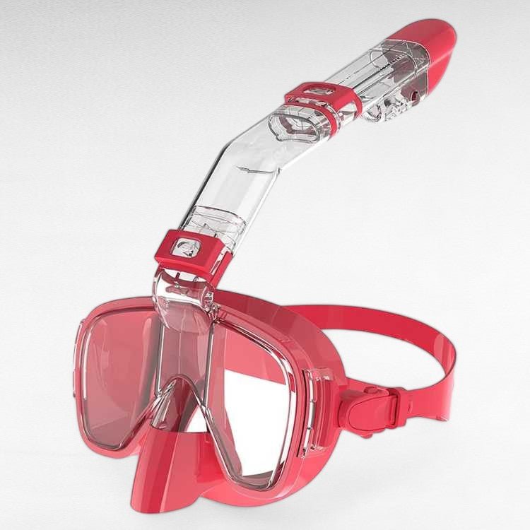 Foldable Snorkel Mask | Anti-Fog, 180° Panoramic View & Advanced Airflow for Swimming, Snorkeling & Diving