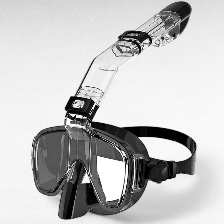 Foldable Snorkel Mask | Anti-Fog, 180° Panoramic View & Advanced Airflow for Swimming, Snorkeling & Diving