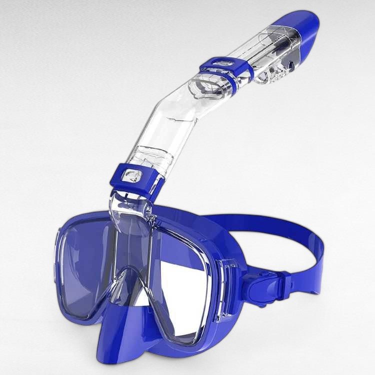 Foldable Snorkel Mask | Anti-Fog, 180° Panoramic View & Advanced Airflow for Swimming, Snorkeling & Diving