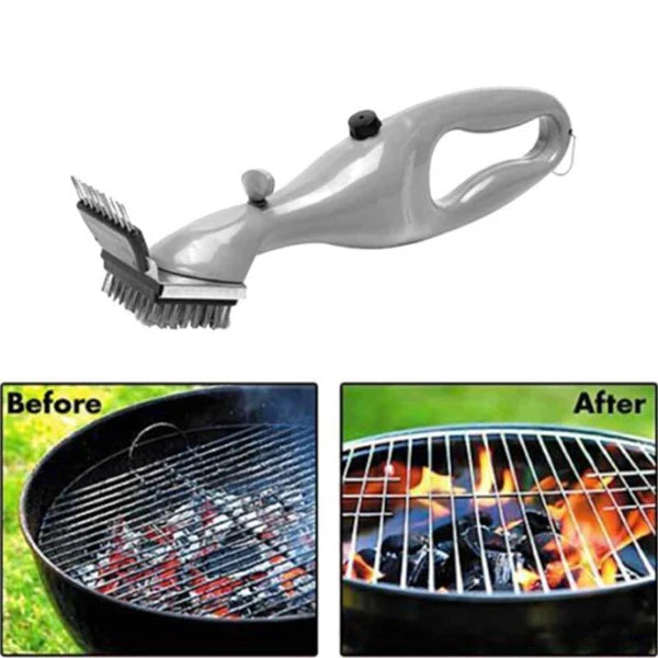 BBQ Steam Cleaning Brush | Ergonomic, Dishwasher Safe & Chemical-Free for Effortless Grill Cleaning