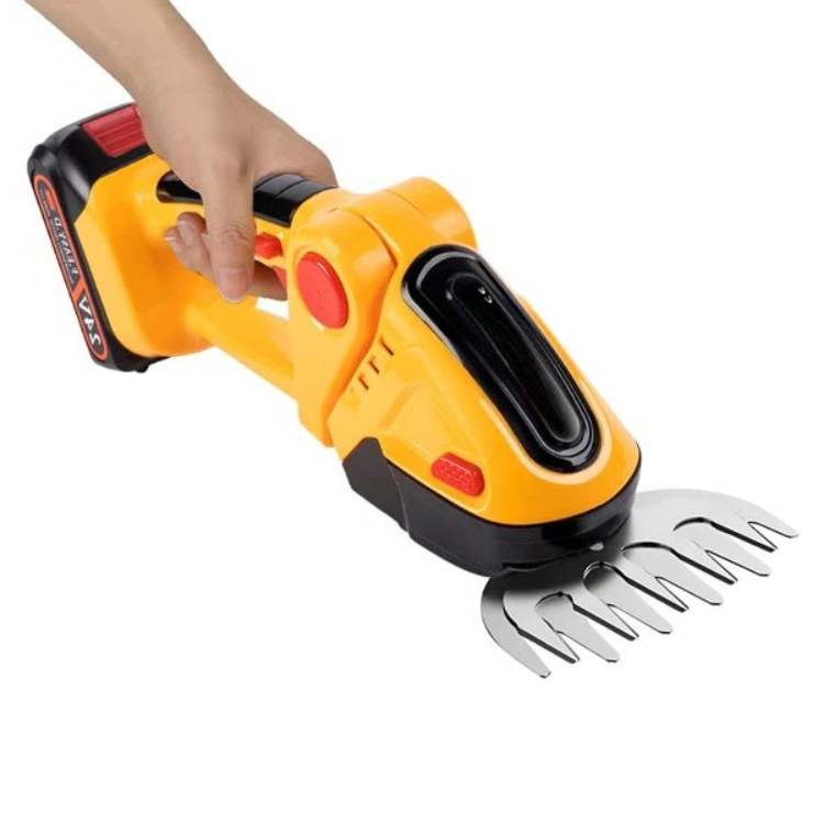 Cordless Hedge & Shrub Trimmer | 2-in-1 Cutting Heads, Lightweight & Ergonomic for Effortless Garden Maintenance