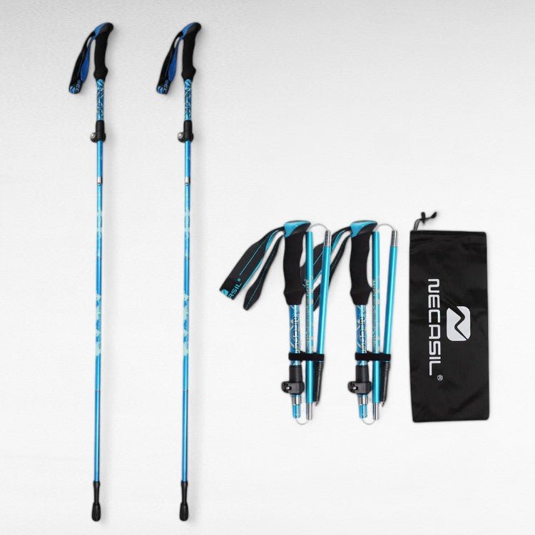 Ergonomic Trekking Scandinavian Walking Poles | Ultra-Light, Adjustable & Ideal for Hiking, Trekking, and Backpacking Adventures
