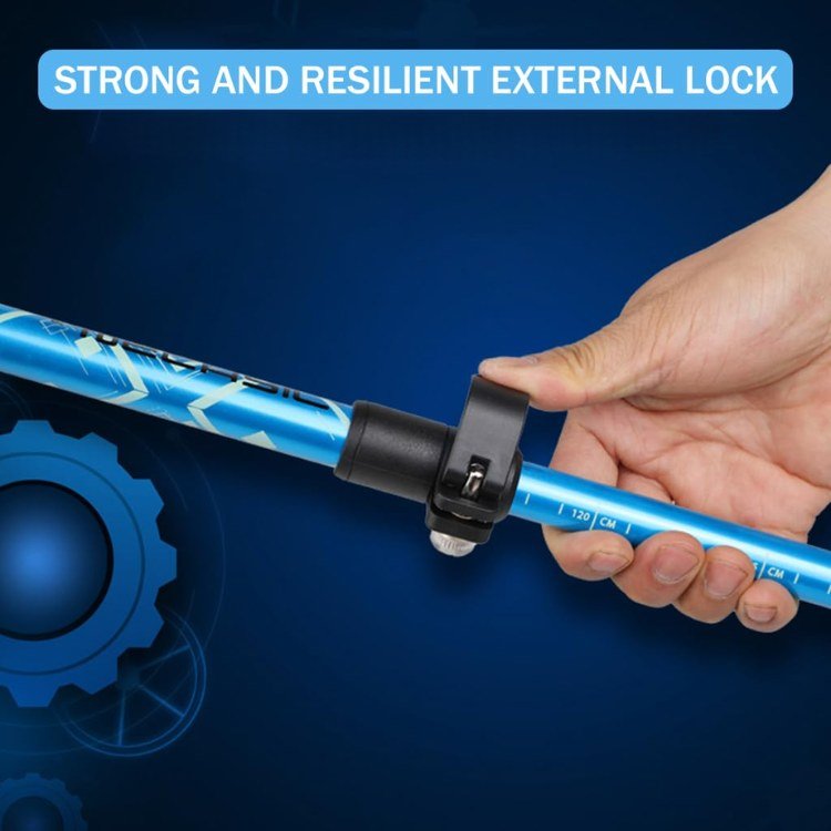 Ergonomic Trekking Scandinavian Walking Poles | Ultra-Light, Adjustable & Ideal for Hiking, Trekking, and Backpacking Adventures
