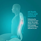 Shiatsu Back Massager with Heat | Ergonomic, Portable & Ideal for Home or Office Relaxation