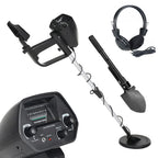 Professional Waterproof Metal Detector | Adjustable Height, HD Display & Ideal for Treasure Hunting