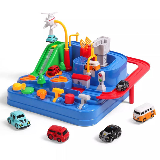 Adventure Car Race Track for Kids | Educational, Interactive & Durable Toy for Skill-Building Fun
