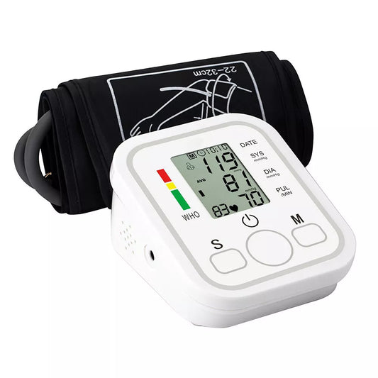 Digital Blood Pressure Monitor | Fully Automatic, Intellisense Technology & Memory Function for Home and Travel Use