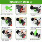 Powerful Electric Battery Operated Cordless Weed Eater / Grass Trimmer