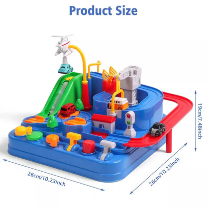 Adventure Car Race Track for Kids | Educational, Interactive & Durable Toy for Skill-Building Fun