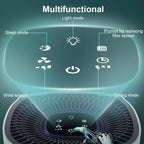 Compact Air Purifier | True HEPA Filter, Ultra-Quiet & Ideal for Small to Medium Rooms