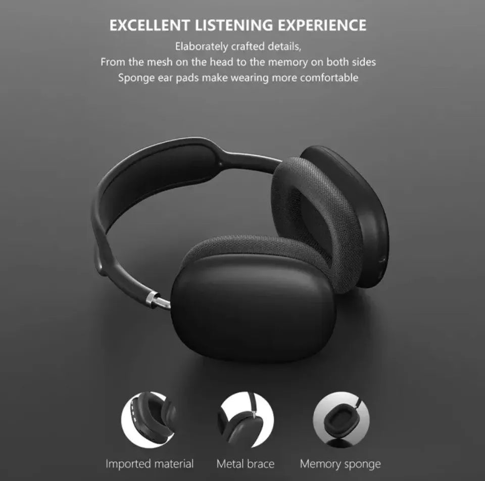 Wireless Bluetooth Headphones | HiFi Stereo Sound, Active Noise Cancellation & Comfortable Fit for Travel, Workouts & Daily Use