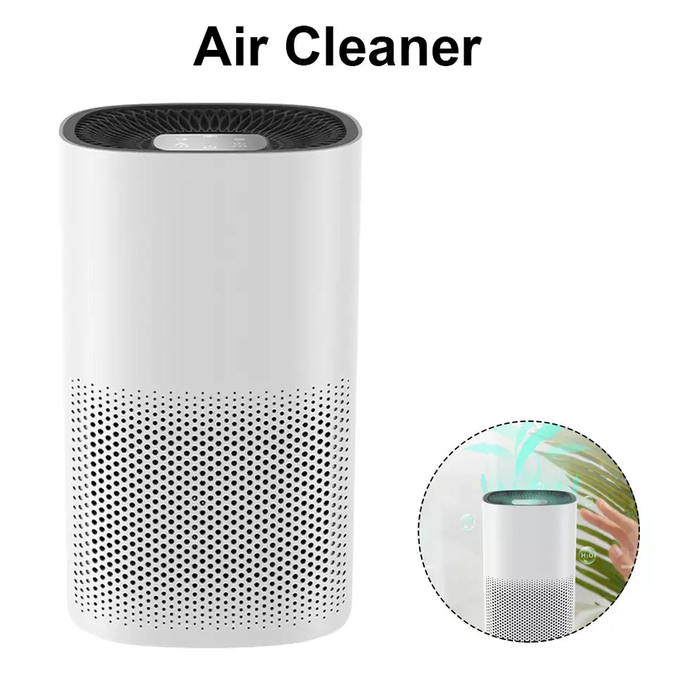 Compact Air Purifier | True HEPA Filter, Ultra-Quiet & Ideal for Small to Medium Rooms