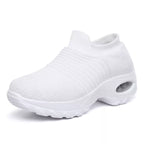 Women's Slip-On Orthopedic Trainers | Air Cushion Comfort, Breathable Mesh & Non-Slip Sole for Everyday Wear and Active Lifestyle