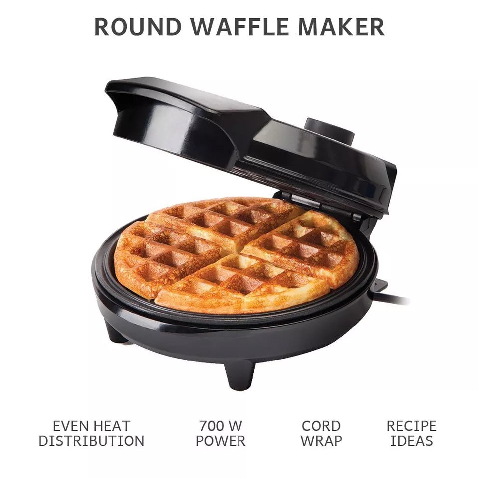 Deep-Fill Waffle Maker | Non-Stick, Adjustable Temperature & Compact Design for Homemade Belgian Waffles
