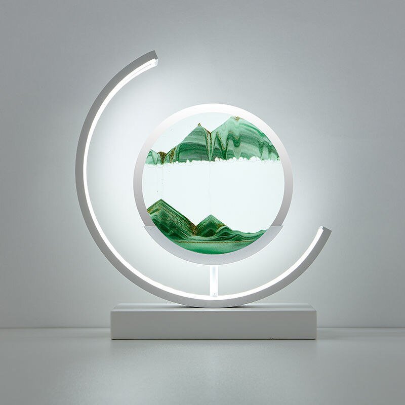 Illuminated Sand Art | Dynamic, Stress-Reducing Decor for Living Room, Bedroom & Office | Accessories for Lounge Room