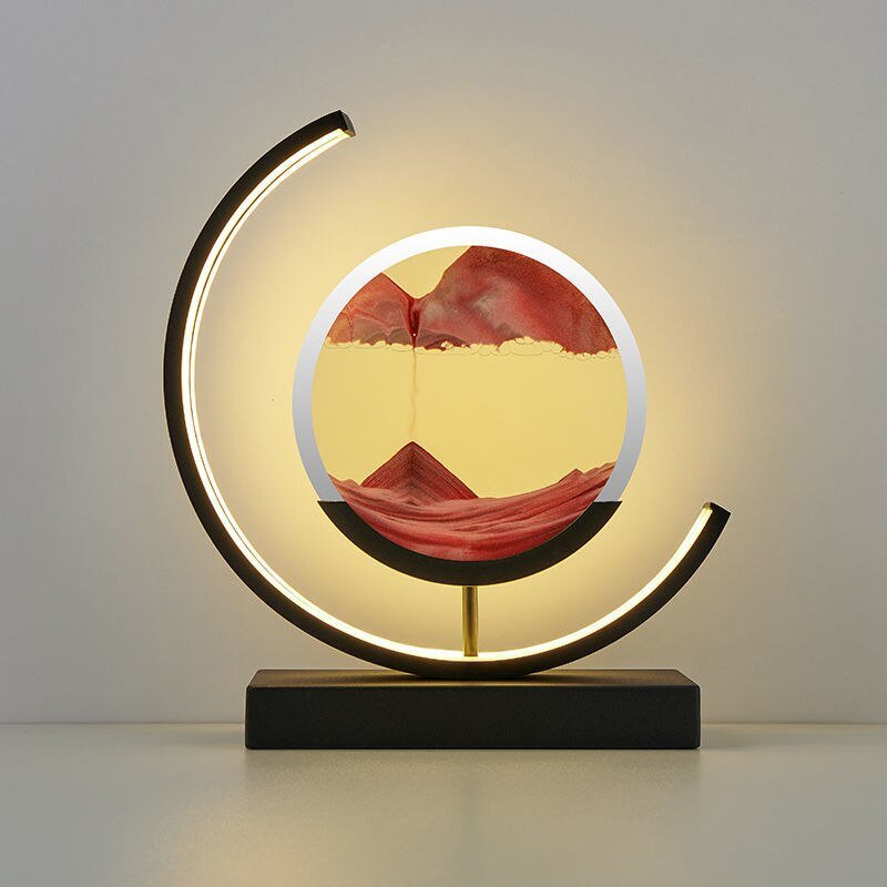 Illuminated Sand Art | Dynamic, Stress-Reducing Decor for Living Room, Bedroom & Office | Accessories for Lounge Room