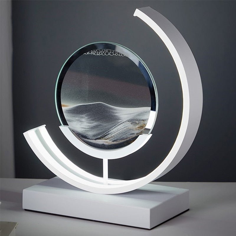 Illuminated Sand Art | Dynamic, Stress-Reducing Decor for Living Room, Bedroom & Office | Accessories for Lounge Room