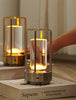 Image of Warm LED Cordless Table Lamp – Battery Operated Nordic Design - LED with Touch Control, Suitable for Bedroom, Home, Outdoor - Ideal Night Light