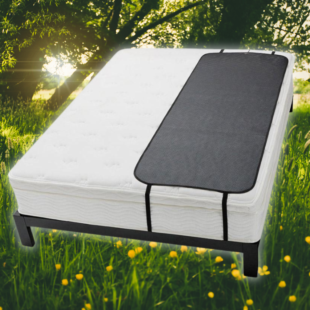 Earthing Grounding Bed Sleep Mat - Earthing Under Sheet Pad for Enhanced Sleep Quality Grounding Well Therapy