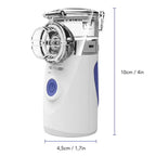 Portable Ultrasonic Nebulizer | Noiseless, Compact & Ideal for Asthma, Colds, and Respiratory Relief