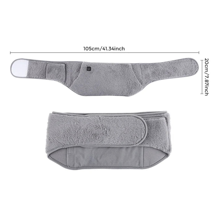 USB Rechargeable Hand & Waist Warmer | Soft Velvet, 3 Heat Settings & Portable for Home, Office & Outdoor Use