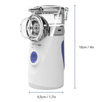 Ultrasonic Portable Nebulizer for Inhalation - Compact Inhaler for Respiratory Relief, Suitable for Adults and Children, Easy to Use, Quiet Operation