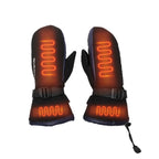 Heated Winter Mittens – Waterproof Rechargeable Hand Warmer Gloves for Outdoor Winter Use, Golf & Ski