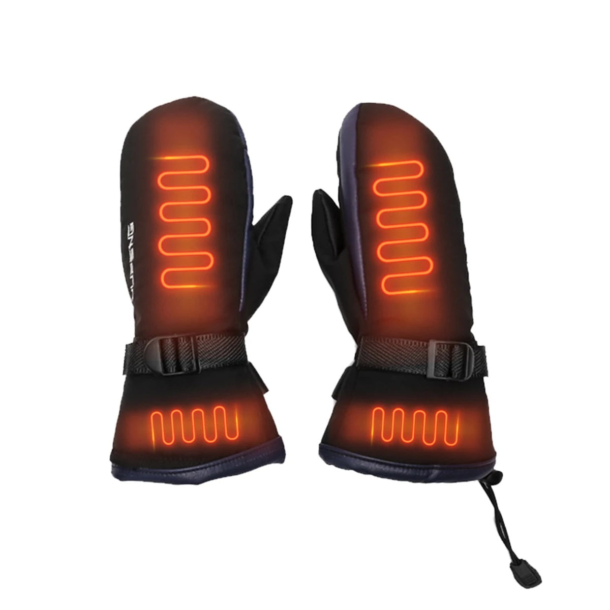 Heated Winter Mittens – Waterproof Rechargeable Hand Warmer Gloves for Outdoor Winter Use, Golf & Ski