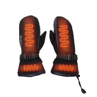 Electric Heating Hand Warmer Gloves | Dual-Sided Heating, Waterproof & USB Rechargeable for Skiing, Hiking, Mitten & Daily Use