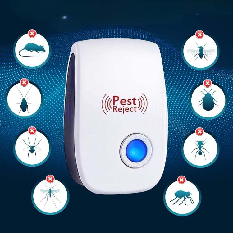 Smart Ultrasonic Rat Repeller Device | Chemical-Free, Eco-Safe & Easy Plug & Play for Home Protection
