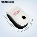 Smart Ultrasonic Rat Repeller Device | Chemical-Free, Eco-Safe & Easy Plug & Play for Home Protection