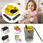 Hands-Free Mouse Trap | Humane Rodent Traps, Safe for Families & Pets, Multiple Capture Design for Effective Rodent Control