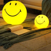 Image of LED Rechargeable Smiley Night Light | Cute Glow Buddy for Kids' Bedroom & Nursery Decor