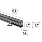 LED Waterproof Outdoor Wall Washer Lights | Adjustable Brightness. Durable Aluminum for Garden. Patio & Landscape Lighting