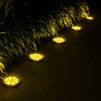 4x Solar-Powered Garden Lights for Winter | Rust-Proof, Weather-Resistant & Easy Installation for Outdoor Spaces