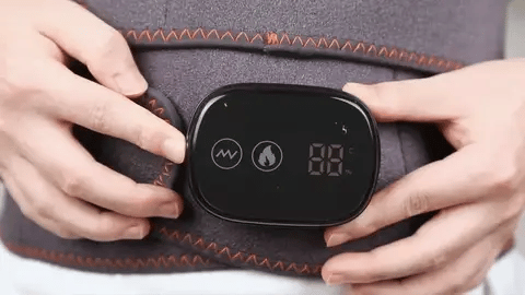 Infrared Back Support Belt | Adjustable Heat & Vibration for Pain Relief and Muscle Relaxation