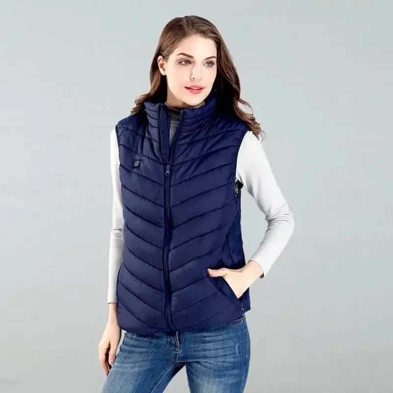 Thermo Heated Gilet | Insulated, Design for Hiking, Travel & Everyday Wear | Womens and Mens Heated Gilet