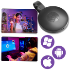 TV Dongle for Smart TV Conversion – HDMI Stick for Phone Mirroring & Streaming