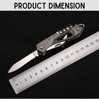 Multifunction Swiss Knife | Compact, Durable Stainless Steel Tool for Camping, Hiking & Everyday Use