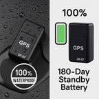 Ultra-Compact Magnetic GPS Tracker | GPS Locator Small, Real-Time Location, Long Battery Life & Ideal for Cars, Motorcycles, Luggage & Teen Drivers