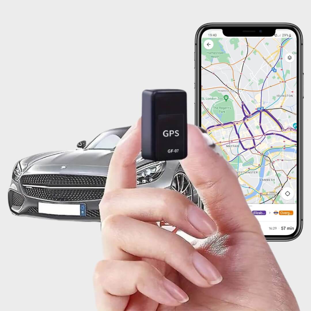 Ultra-Compact Magnetic GPS Tracker | GPS Locator Small, Real-Time Location, Long Battery Life & Ideal for Cars, Motorcycles, Luggage & Teen Drivers