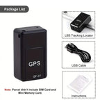 Ultra-Compact Magnetic GPS Tracker | GPS Locator Small, Real-Time Location, Long Battery Life & Ideal for Cars, Motorcycles, Luggage & Teen Drivers