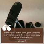 UltraZoom Pro HD Monocular | Waterproof, BAK-4 Prism & Ideal for Stargazing and Wildlife Observation