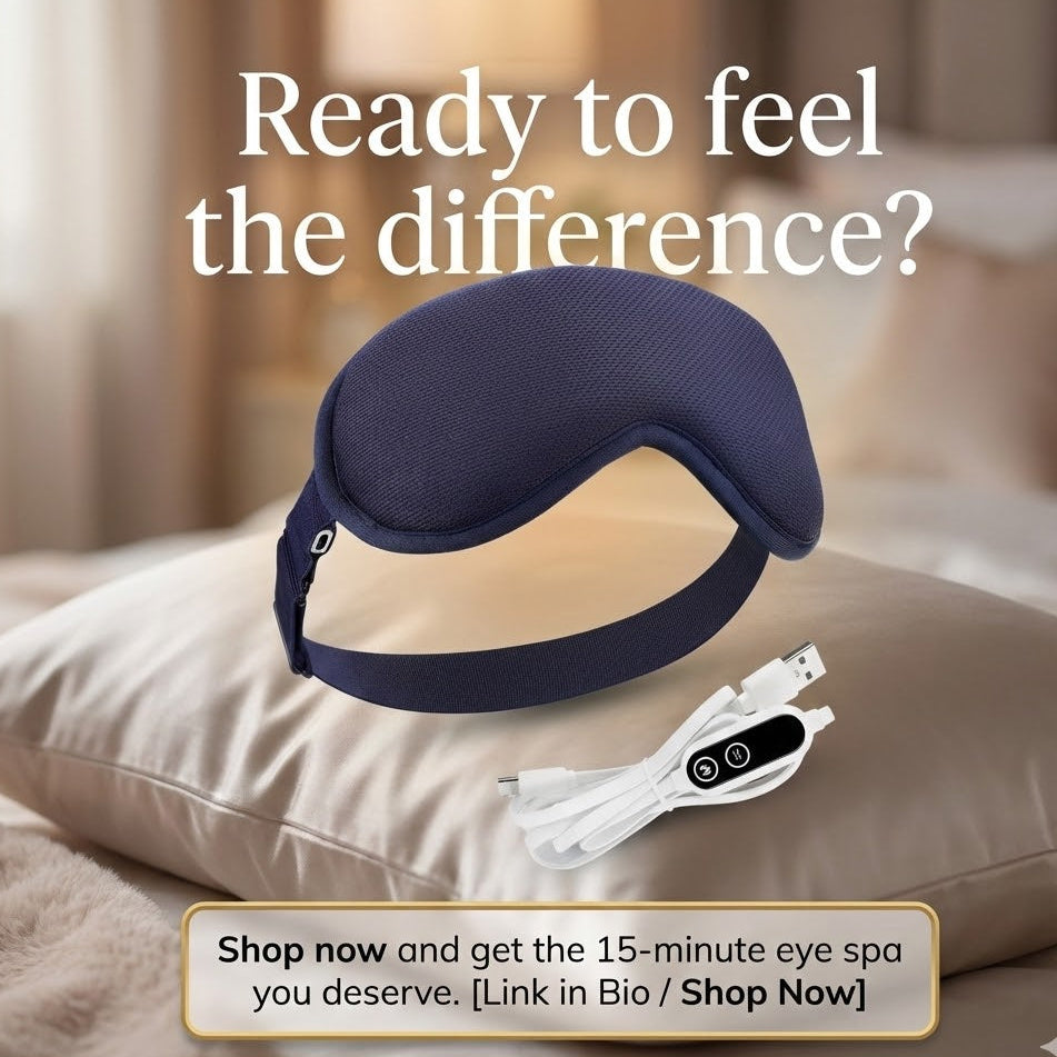 Cool Gel Eye Mask Alternative: Electric Heated Eye Compress for Dry Eye Relief