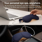 Therapy Eye Mask for Digital Eye Strain & Relaxation: Heated Eye Soothers & Relaxing Pads